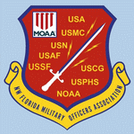 Northwest Florida Military Officers Association Shield
